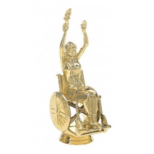Wheelchair Victory- Female (Square)